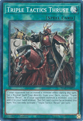 Triple Tactics Thrust - RA03-EN072 -  Super Rare - 1st Edition